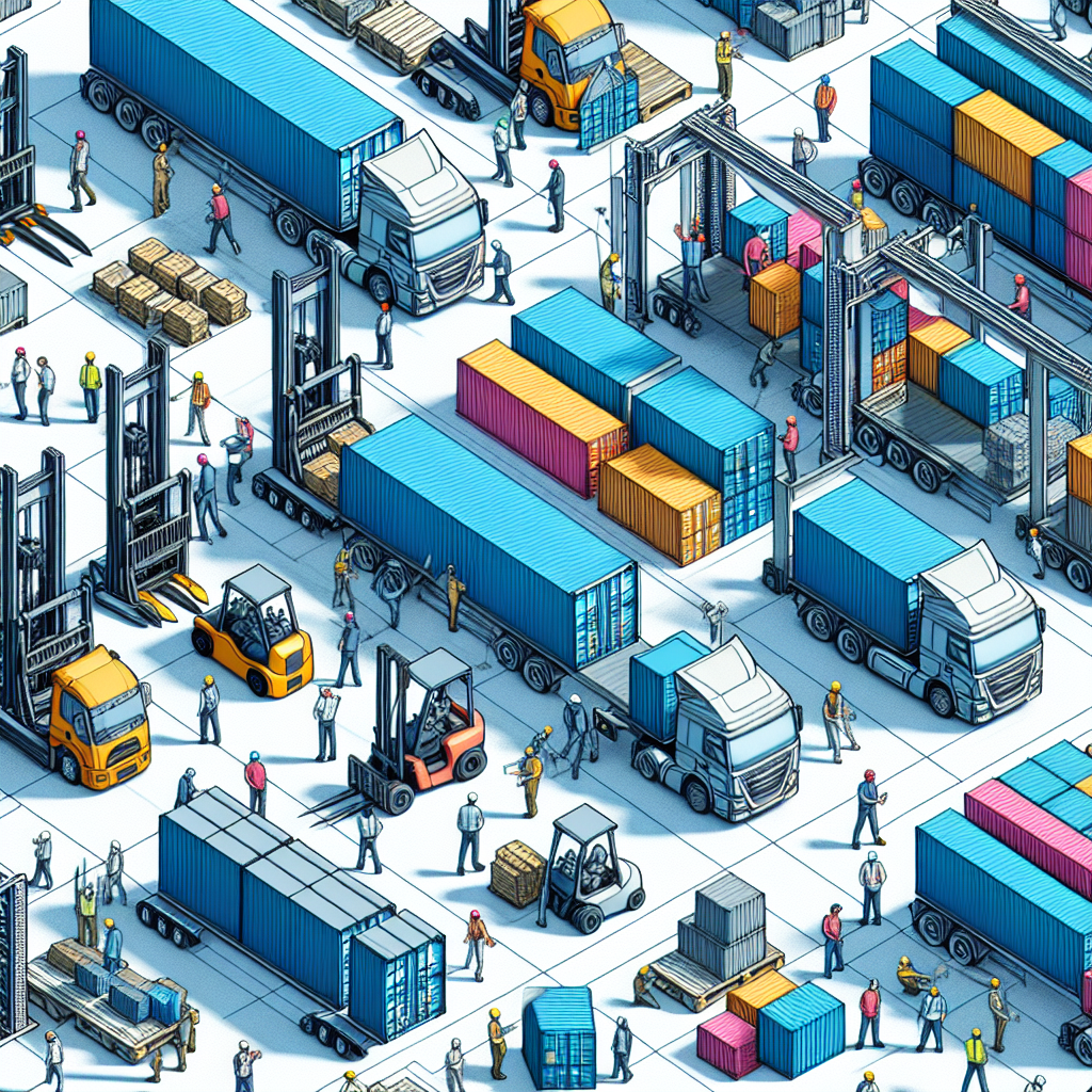 Efektywne strategie przeładunku kontenerów w centrach logistycznych