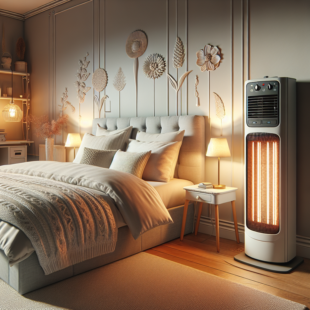 Czy promiennik ciepła można bezpiecznie zamontować w sypialni?