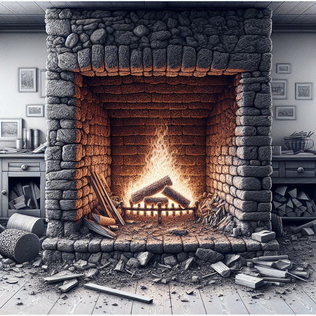 Zobacz, co się dzieje bez szyby pod kominkiem…