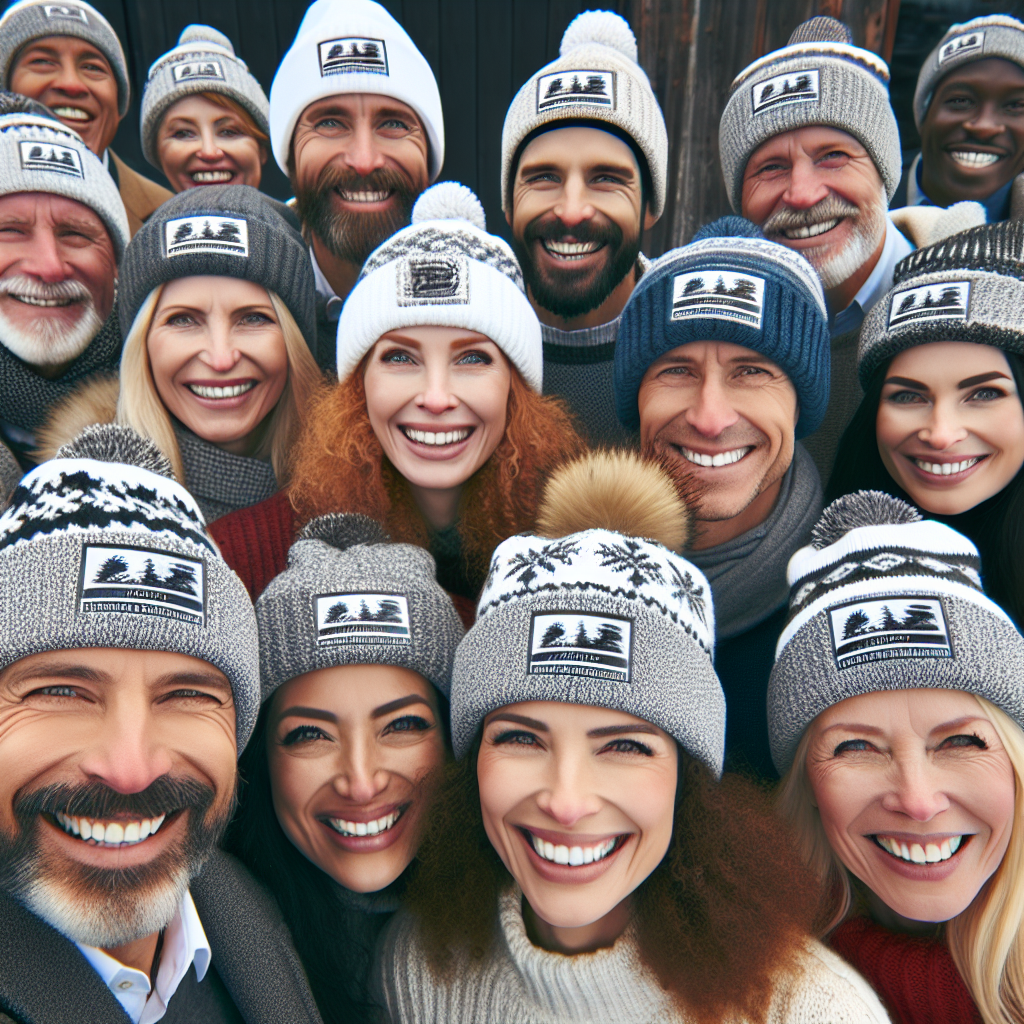 Czapki zimowe z nadrukiem dla firm – dla pracowników i klientów
